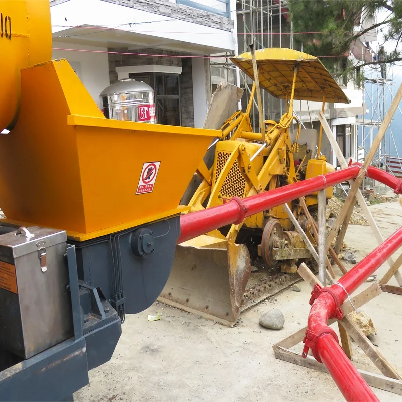 Concrete Line Pump Mixer With Concrete Pump Price High Quality Electric Concrete Pump Machine Diesel Concrete Pumps