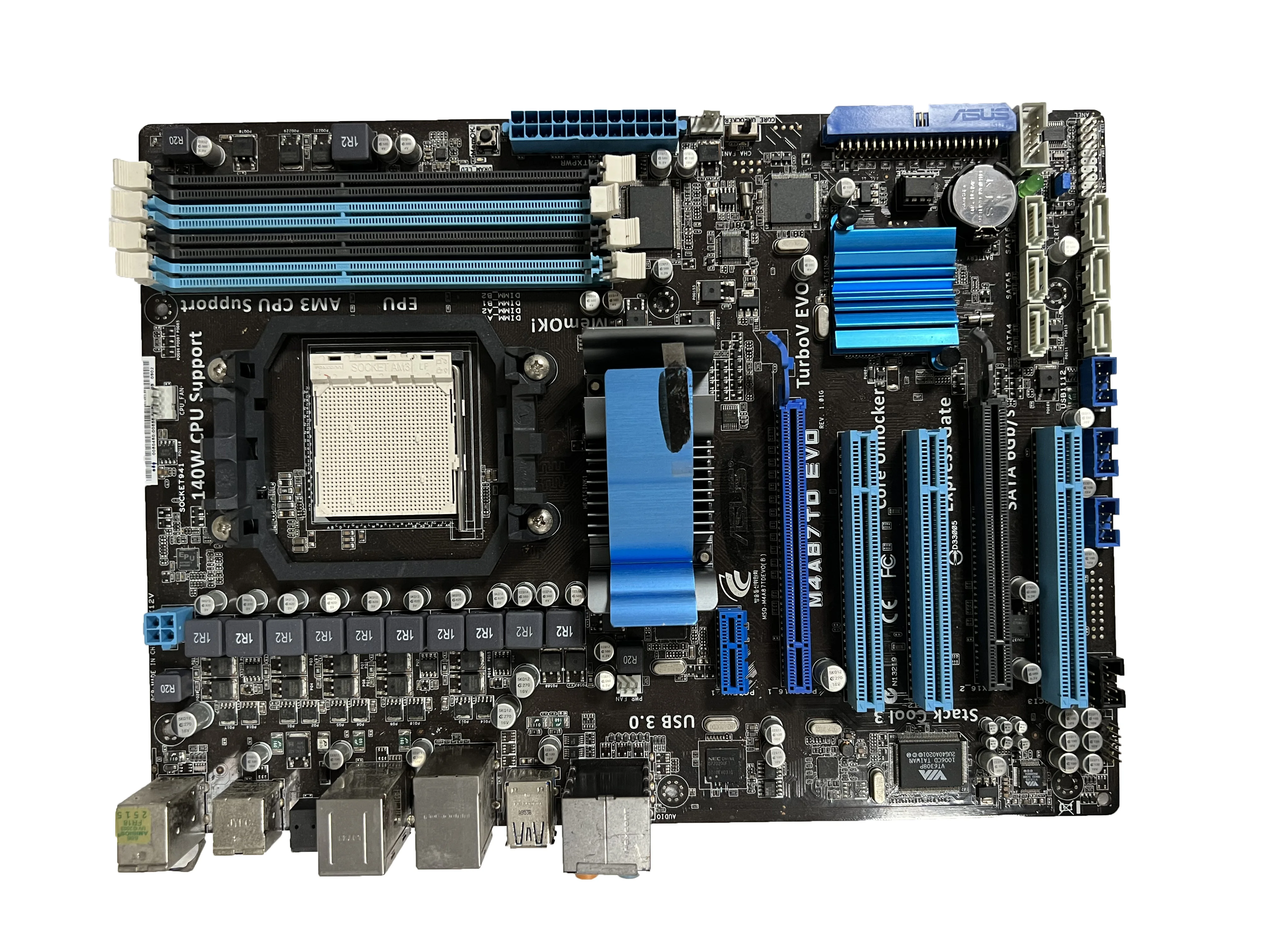 95NEW For ASUS M4A87TD EVO Desktop office motherboard supports DDR3 Socket AM3 16GB