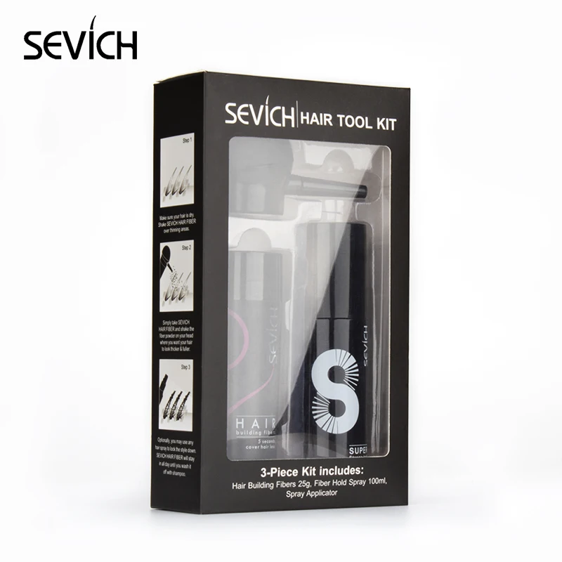 OEM Private Label Instant Keratin Hair Fiber Full Set