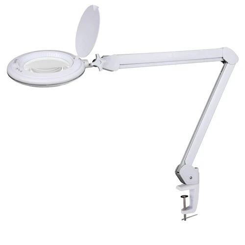 Светодиодная увеличительная лампа, LED светильник с подсветкой, увеличительное стекло для салона красоты, тату салона, лампа для маникюрного салона