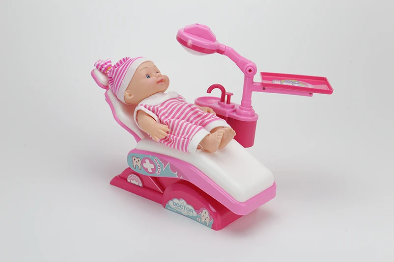 14pcs Funny Hospital Toy Play Children Toy Dentist Set Preschool Educational Medical Doctor Kits Play Set Dentist Toys