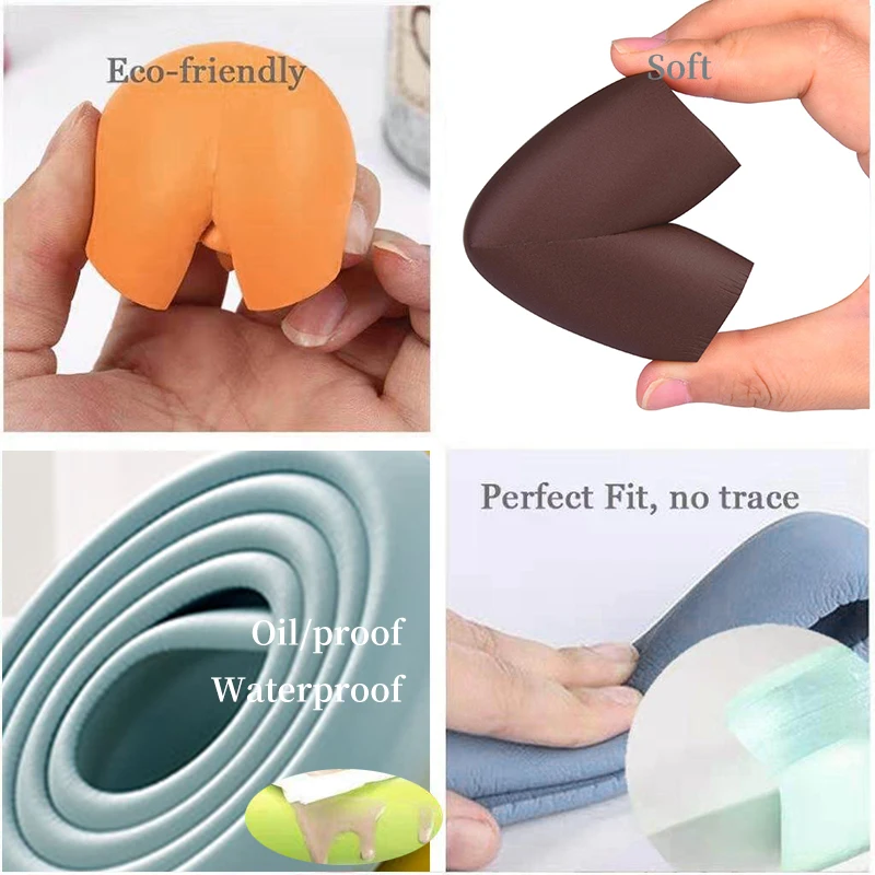 Baby Safety Kids Cabinet Edge Corner Guards Infant Child Bumper Strip Corner Protector Thickened Edge protector