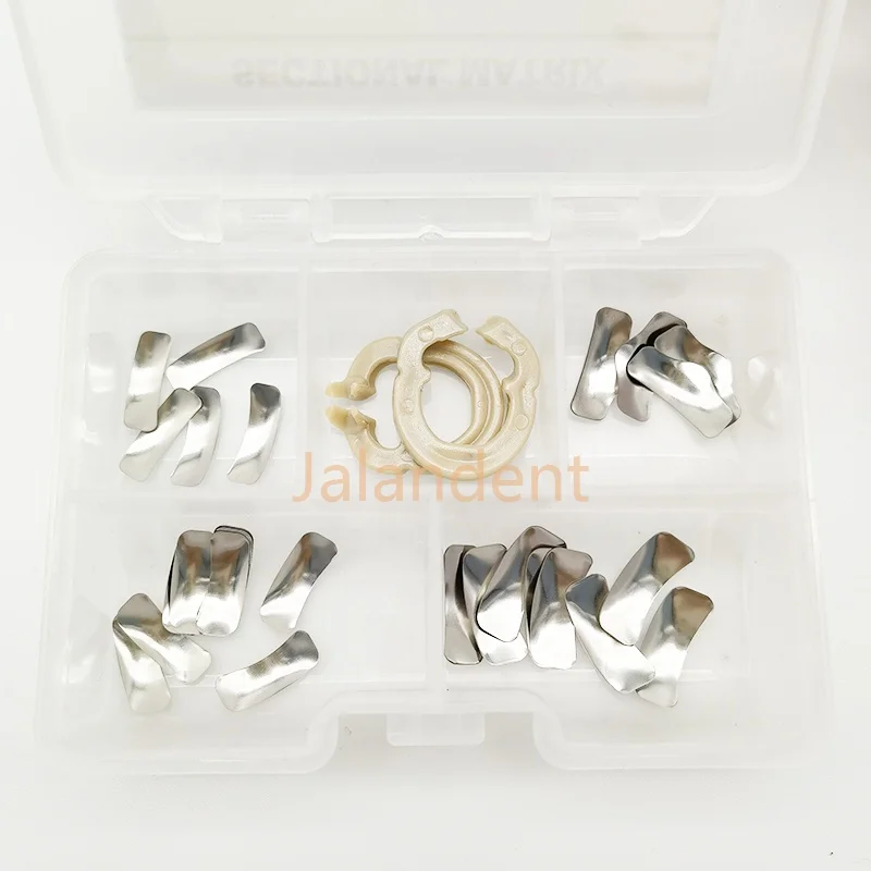 High Quality Dental Orthodontic Tools Dental Sectional Matrix Bands System with Resin Clamp Ring Kit