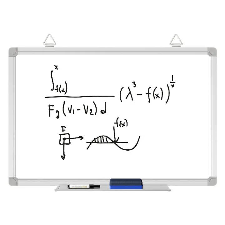 Dry marker boards magnetic message wall mounted hanging board