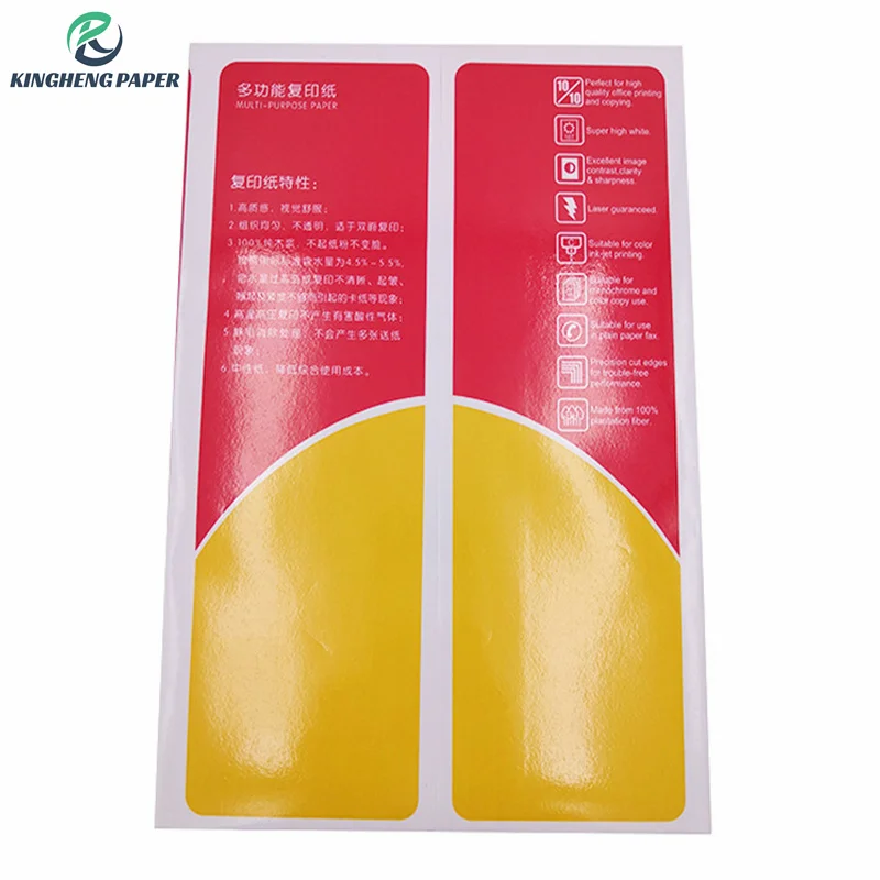 OEM Brand A4/F4/letter/legal/standard size Copy Paper