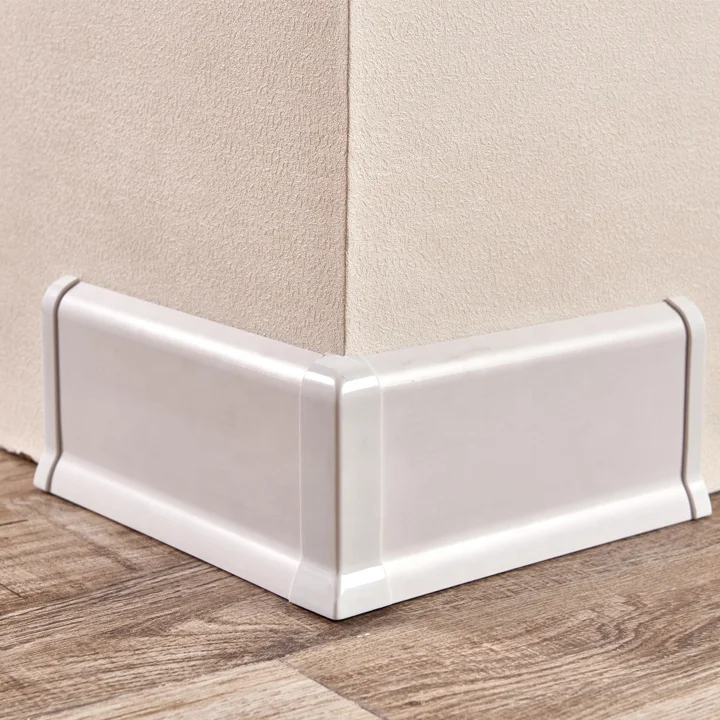 100mm Wooden Color Stock PVC Skirting Board