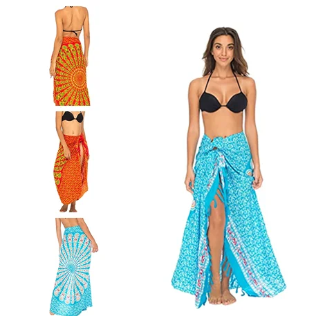 
fashion hawaiian tribal beach sarong women 