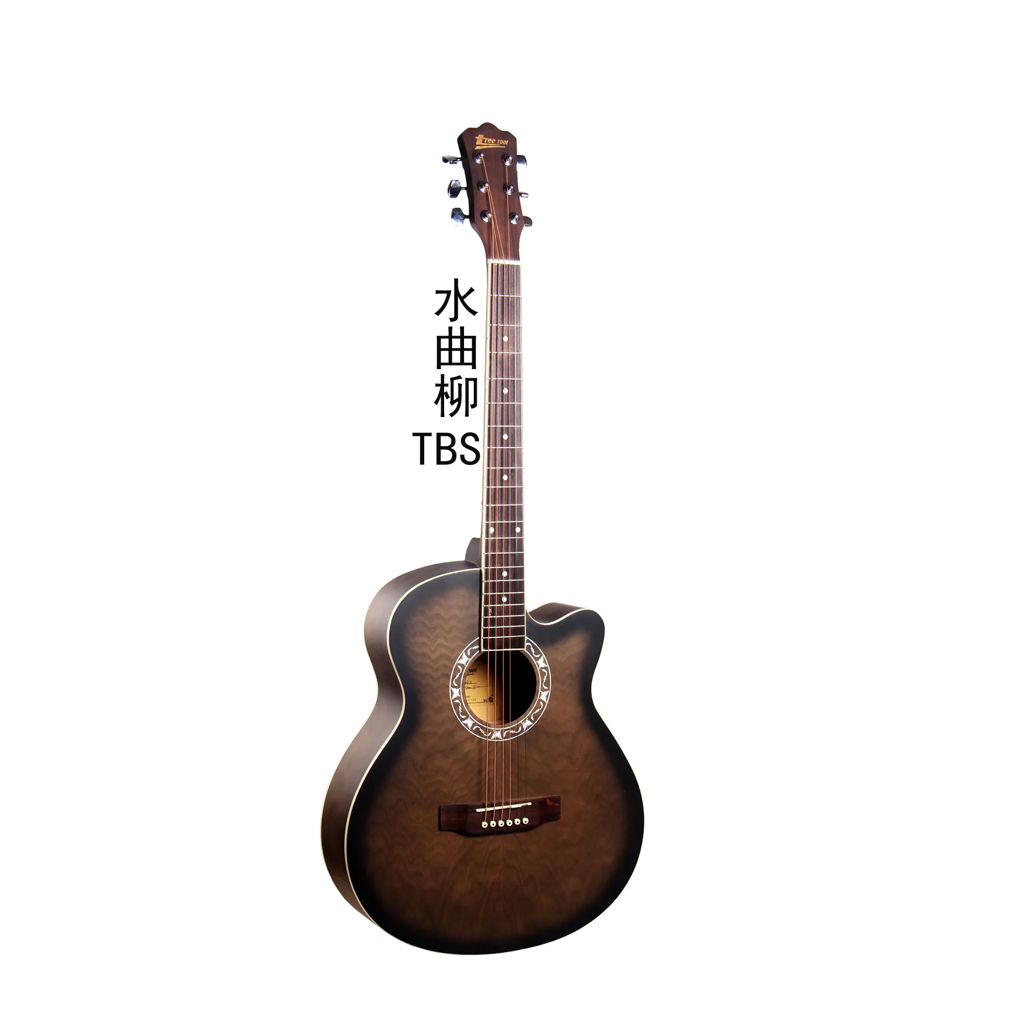 Professional Custom Matte High Quality Cheap Retro Classic Beginner Electric Acoustic Guitar 38 39 40 41 Inch With Basswood Body
