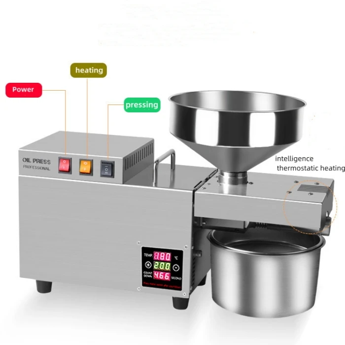 Cold press moringa seed sesame seed castor avocado oil press extraction machine