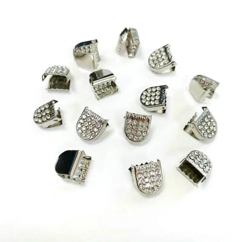 Wholesale Shoelaces String Drawstring Cord End Shoelaces Buckle Lock Metal press Clips