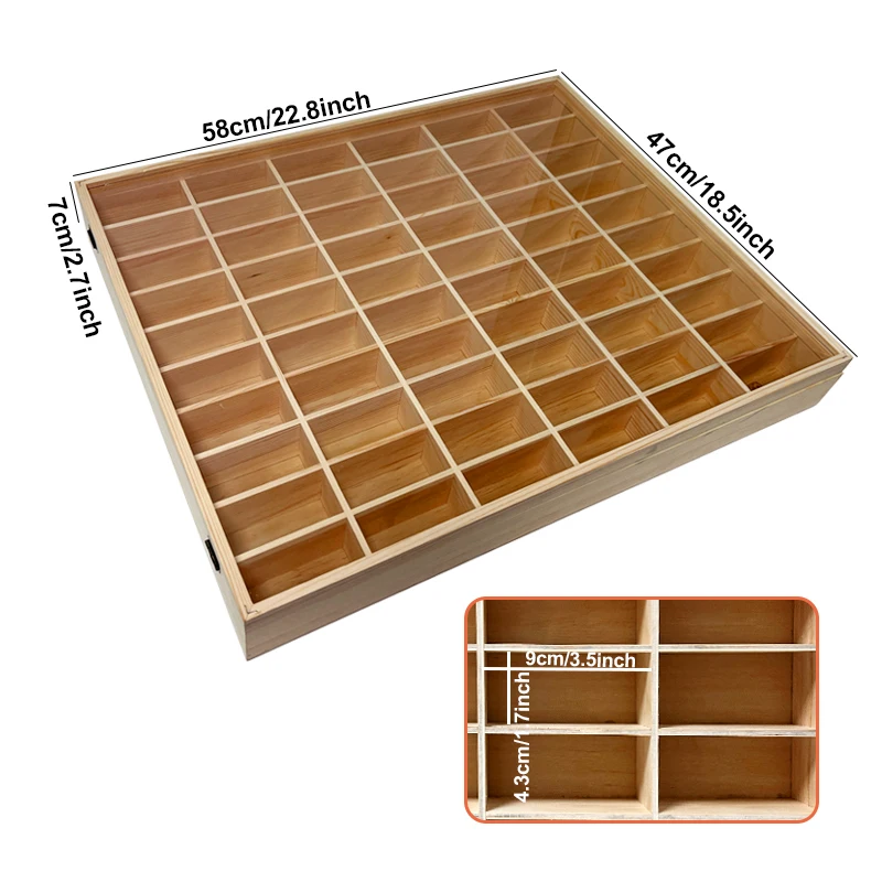 custom wall mount bamboo wooden lockable kids figures collections storage rack toy model car display case for scale model car