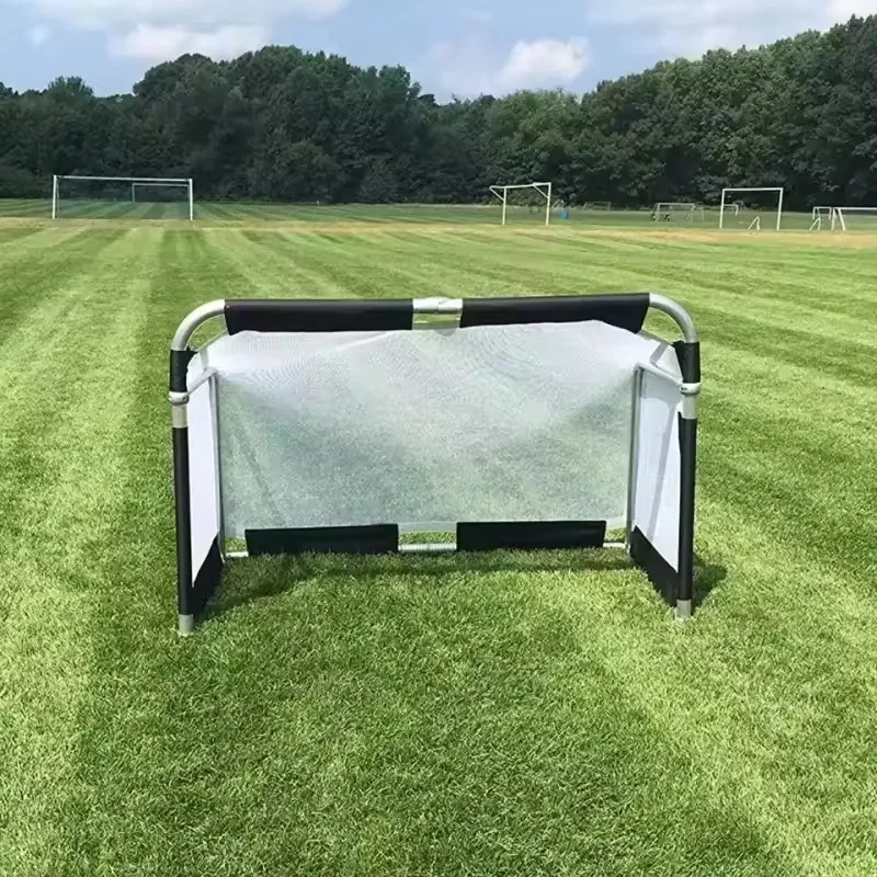 6*4ft High-quality durable aluminum alloy portable folding soccer goal soccer practice net