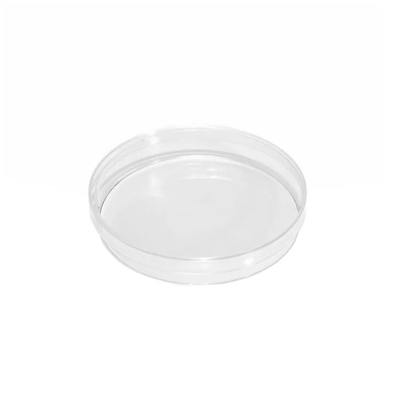 Lab Tissue Culture Plastic Stackable Types Of Agar Plates Transparent Sterile Disposable Petri Dish 35mm