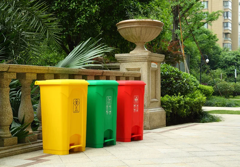 50L  trash cans 13 gallon kitchen American style  Commerical waste bin kitchen