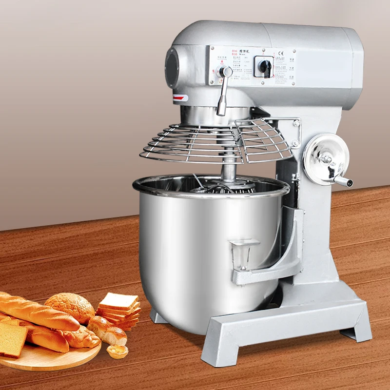 High Quality Factory Custom Fully Automatic Electric Steam 30l Planetary Concrete Cooking Mixer Machine For Baking