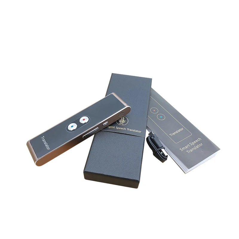 Ручной голосовой перевод, одновременный мгновенный переводчик с онлайн-приложением для путешествий, деловых встреч