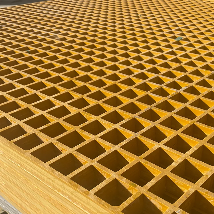 50mm*50mm mesh size plastic grating fiberglass floor grating for pigeon lofts