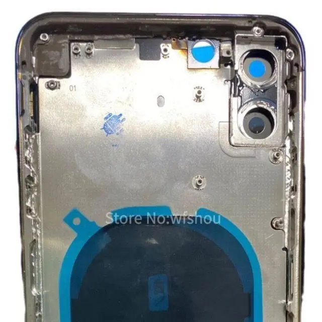 New Housing For iPhone xsmax Like 13Promax,XSmax into 13Promax , for iPhone XR upto 13Pro Battery Cover Glass Body + Logo