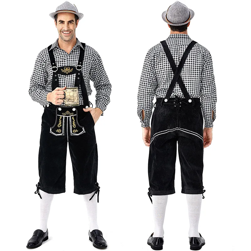 2022 стильные традиционные шорты для Октоберфеста Баварская трахта lederhosen модные Lederhosen