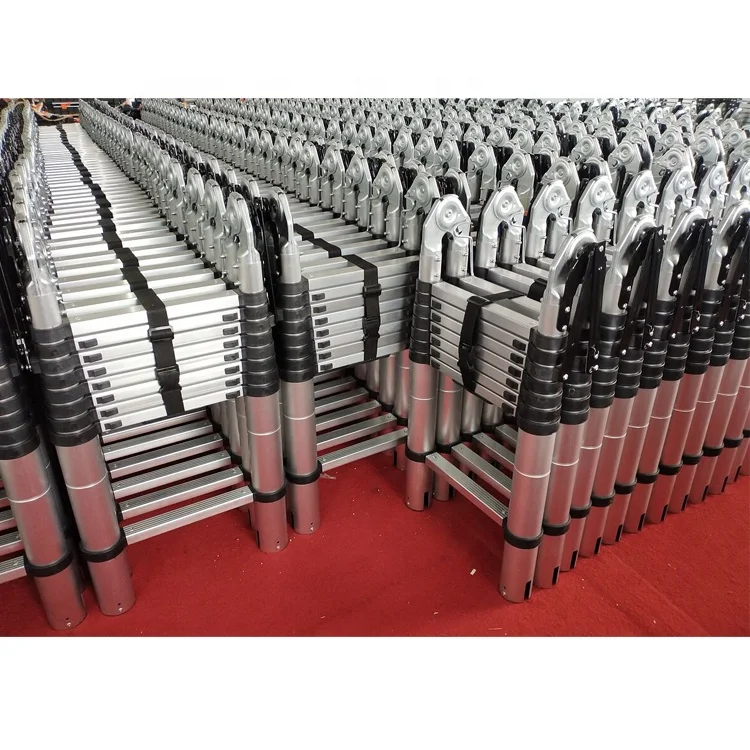 aluminium multipurpose  telescopic ladder, extension folding step ladder