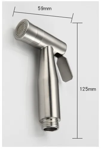 ANNWA Foshan shattaf kit dual function 2 sprayer with anti twist bidet hose 360 free rotation sprayer bidet for toilet USPQ02