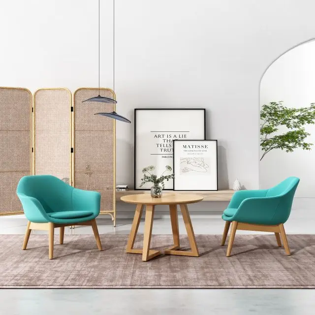 Moder Living Room Office Waiting Room Chair Leisure Furniture For Open Space