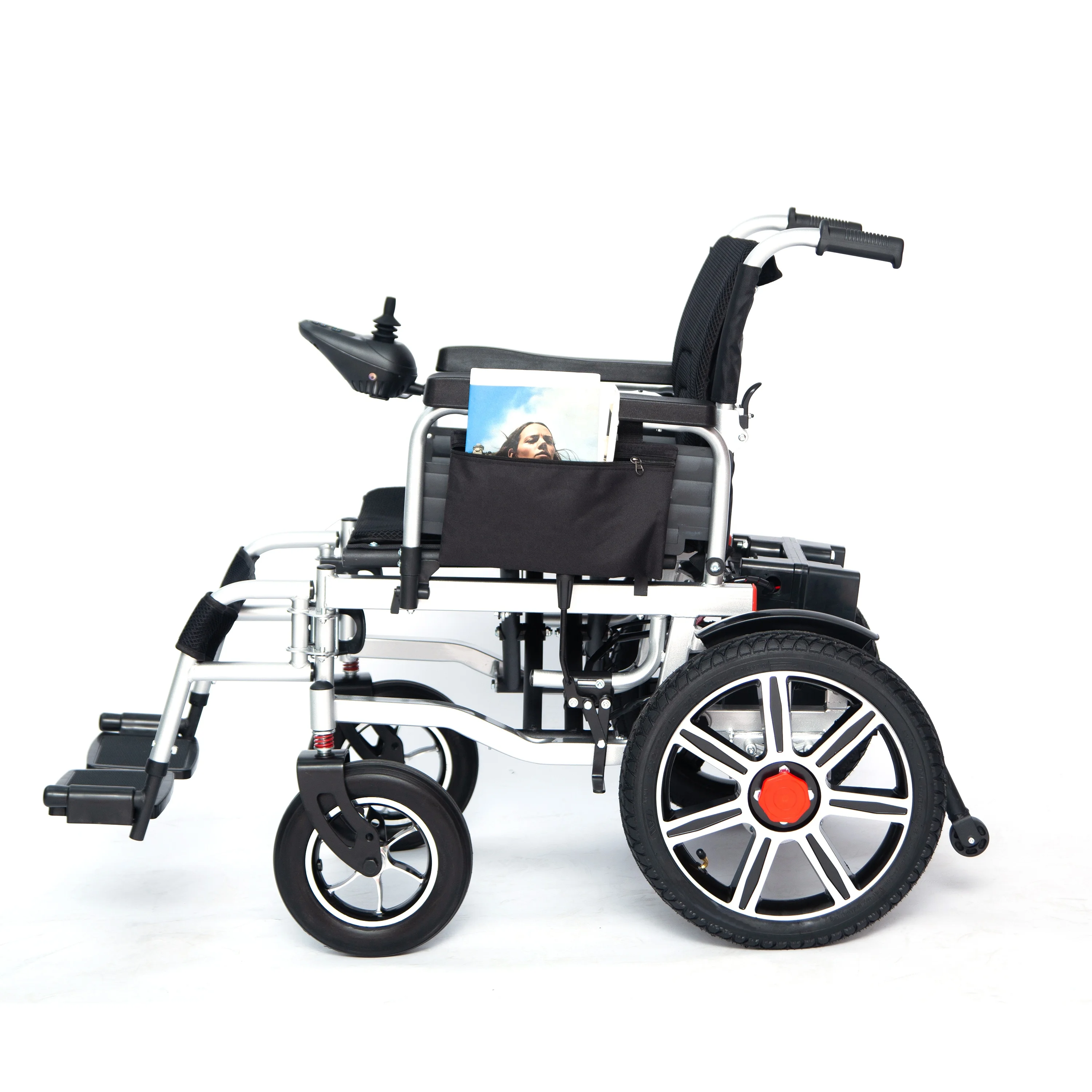 2022 Amazon Best selling Remote controlled wheelchair handcycle for the disabled Foldable electric wheelchair