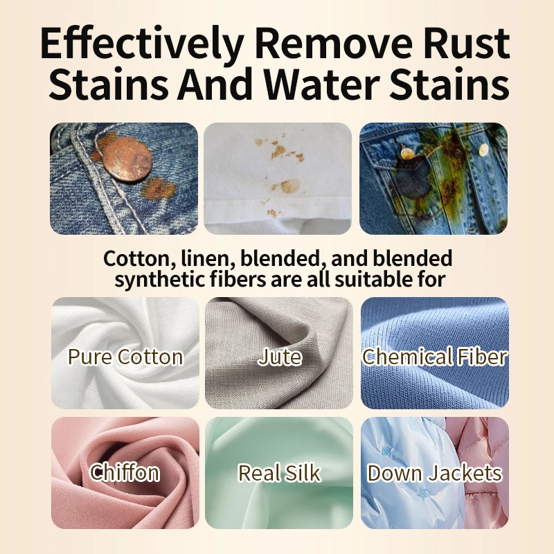 Good Quality Factory Price Wholesale Stain Fabric Rust Remover For Clothes