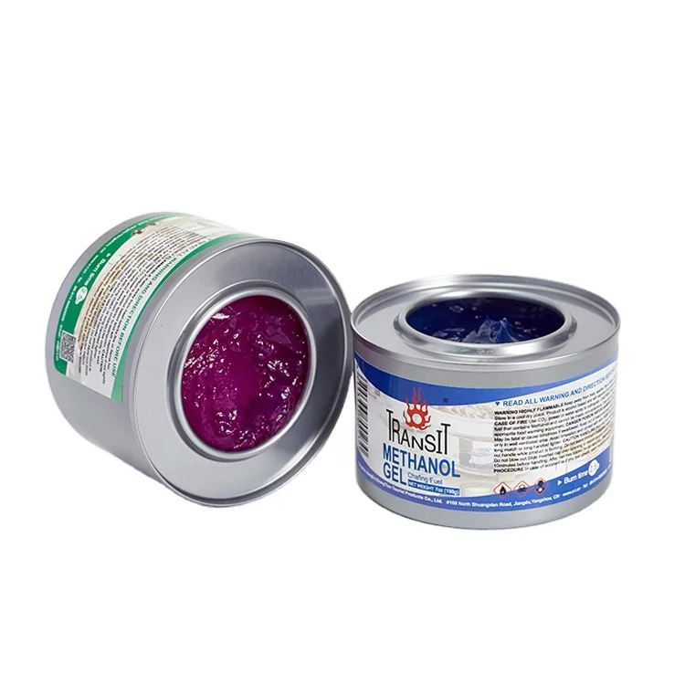 Factory Price Methanol Gel Fuel ( burning time 2.5 hours )