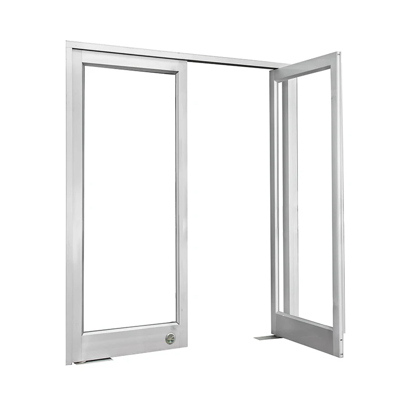 Hihaus new commercial aluminum office store front pivot floor spring glass door