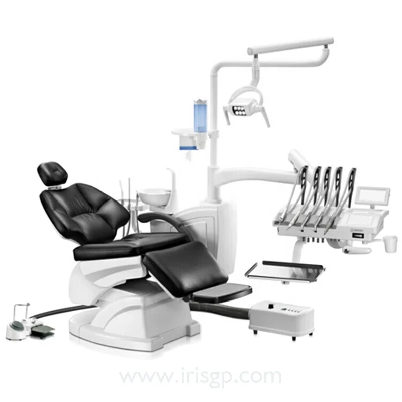 Fona dental chair Folding Dental Chair Unit Dentist Chair with dental suction and air compressor