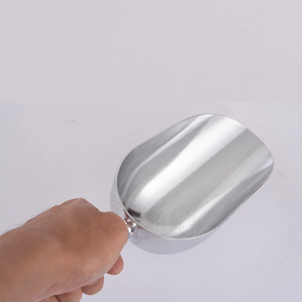 Classic Style 6 oz/12 oz/24 oz/38 oz/58 oz Utility Pet Food One-piece Supermarket Aluminum Scoop