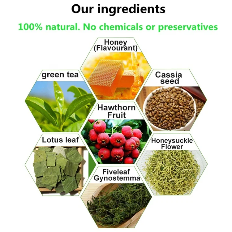 
Private Label Organic Nature Herbal Detox Flat Weight loss slim tea 