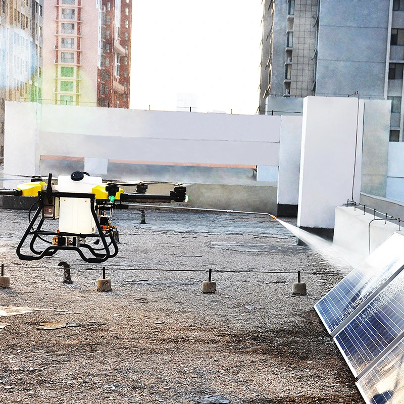 Joyance Customized high building clean drone rise window glass and facades cleaning drone