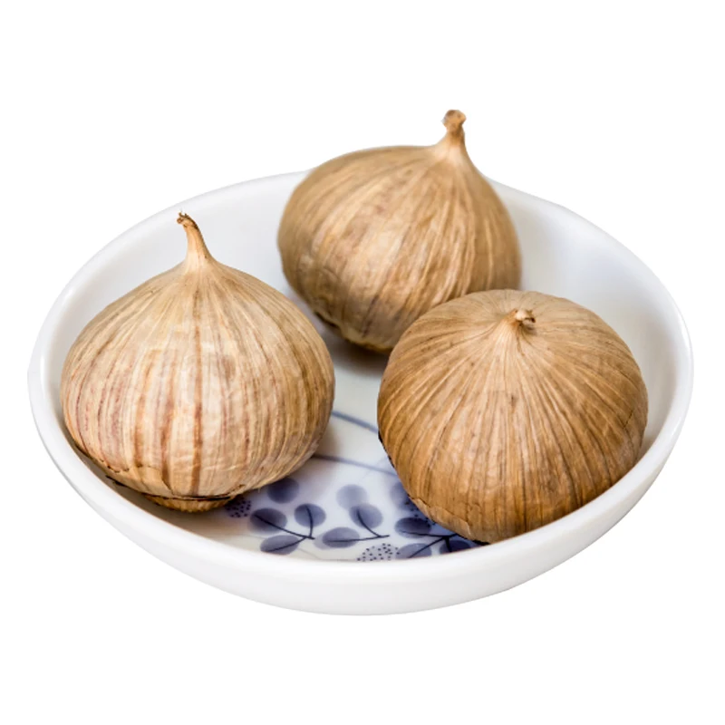 Whole Black Garlic Seasoning Bulbs Easy Peel Black Garlic Cloves All Natural Black Garlic