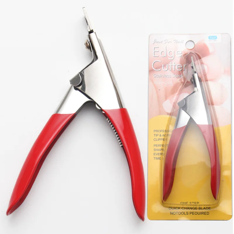 Professional Nail Art Clipper Cutter UV Gel False Nail  Edge Tips Cutters