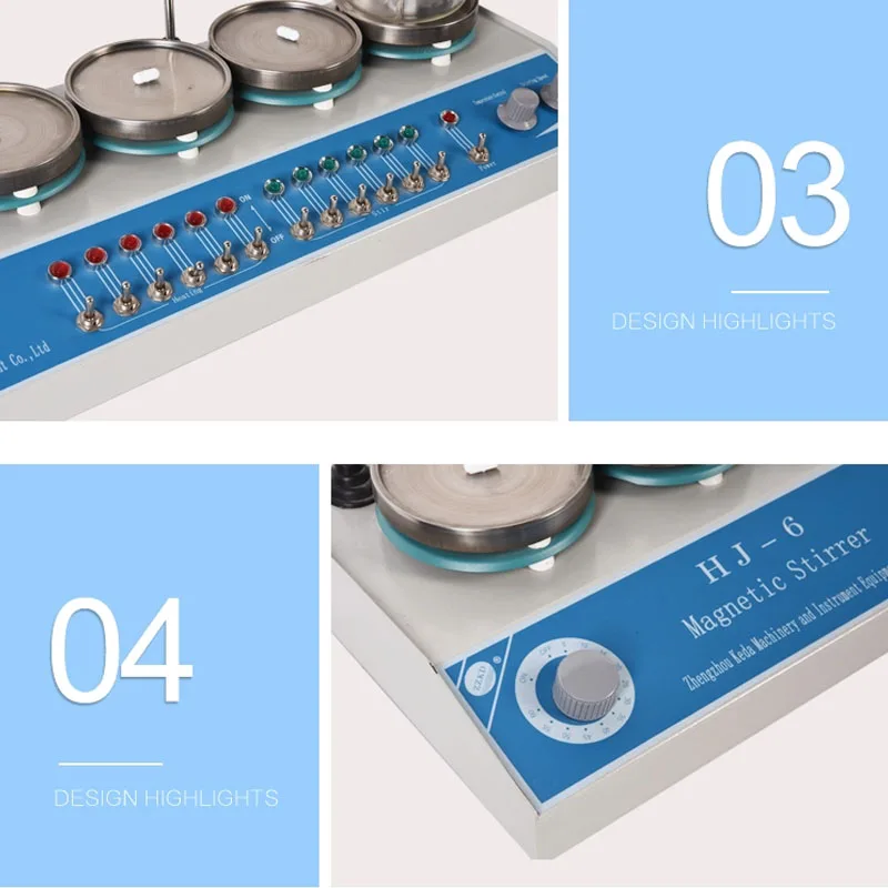 HJ-6 Magnetic Heating Stirrer Price