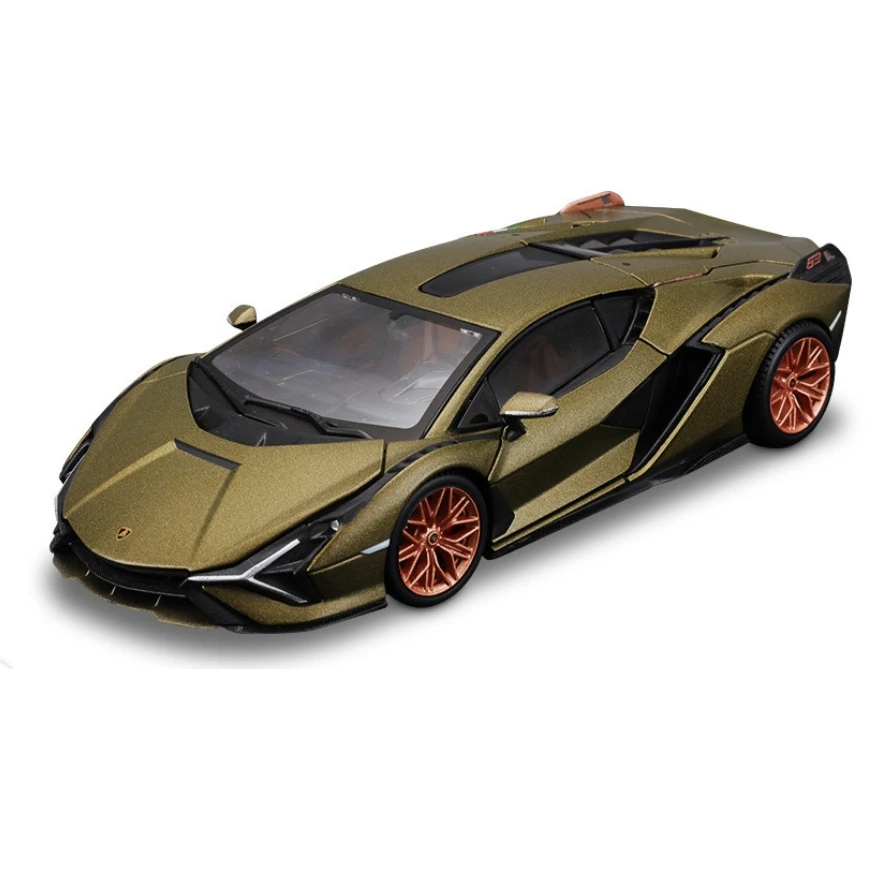 Bburago 1:24 Lambo Die Cast Car Alloy Model Car Metal Ornament Collection Super Collection Cars