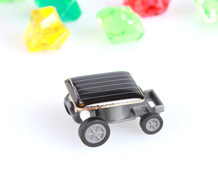 2025 Hot Selling Eco Friendly Smallest Solar Car Science Education Kindergarten Creative Toys Solar Powered Children Toy for Kid