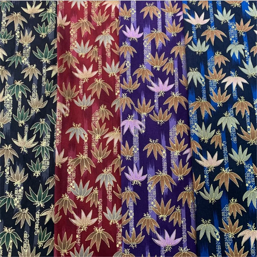 Comfortable  Kimono Beautiful Cloud Cotton Fabric 100% Cotton for Home Textile Pants Sofa Cloth