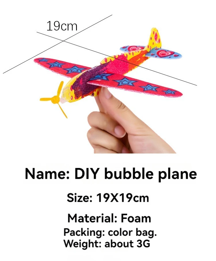 Cheap Diy Foam Airplane Glider Toy Airplanes Aircraft Models