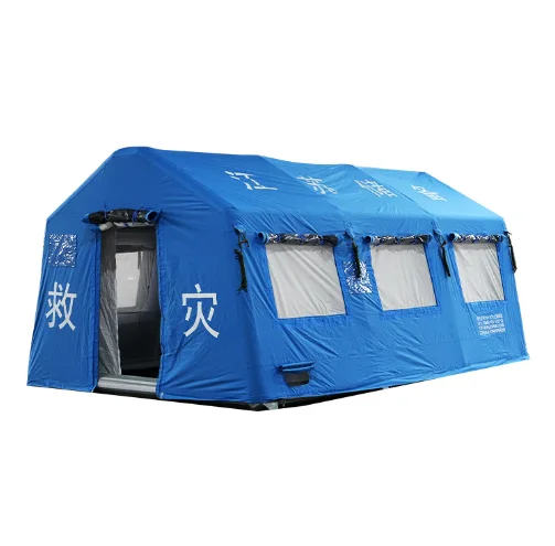 3 4 Outdoor Inflatable Air Tent Heavy Duty Wind Resistant Camping Tent 4 Person Inflatable Tents for Emergency