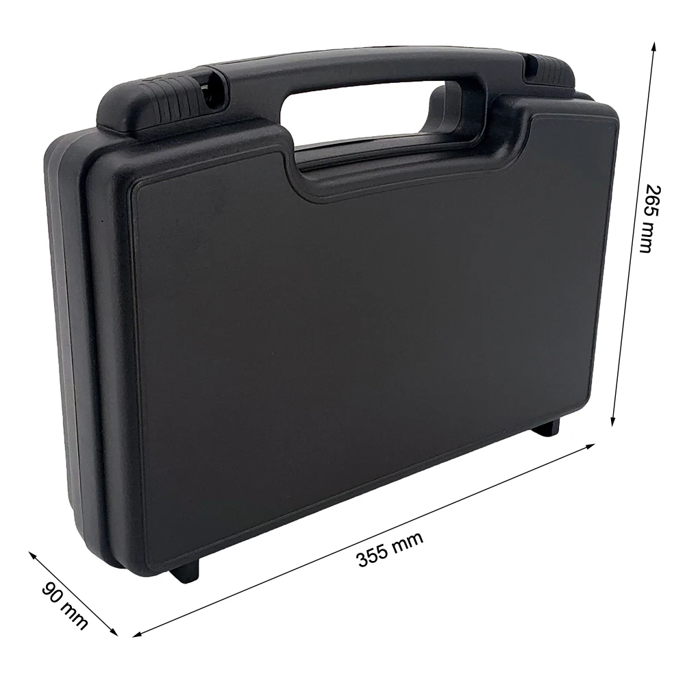 Light-weight PP Plastic Carrying Case - Compact Gun Storage Case for Handguns and Shooting Sports Equipment, Tool Box