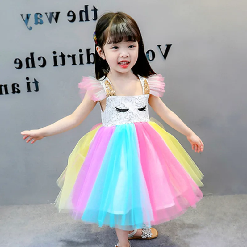 Girls That Are 8-Years Old Sleep Dresses 10 Night Kids Princess 7 Unicorn Dress For 8 Years Girl
