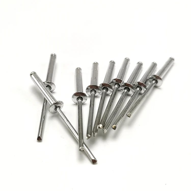 Closed End Aluminum Waterproof Blind Rivet Pop Stainless Steel Rivet Nut For Leather