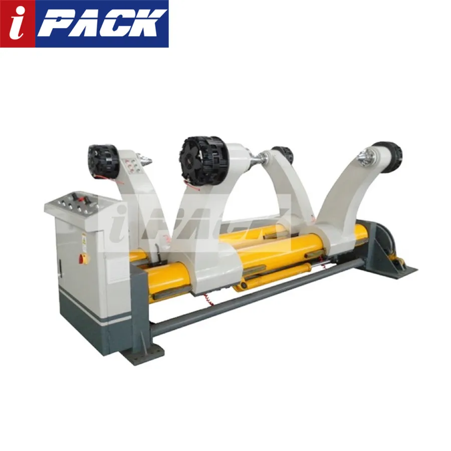 Hot Sales IPACK Supplier Hydraulic Type Mill Roll Stand for Corrugated Paperboard Production Line