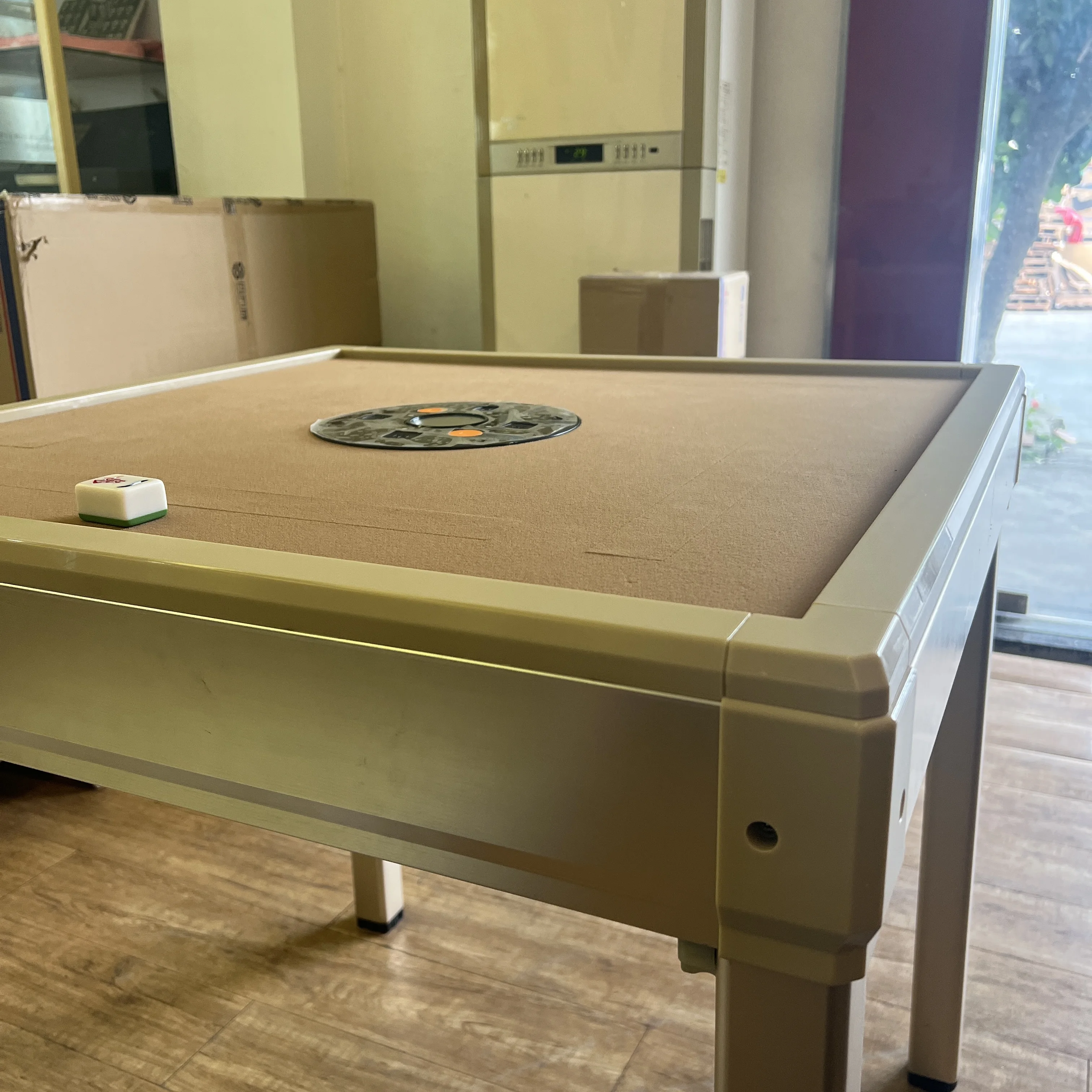 Mini mahjong table automatic mahjong machine portable majiang