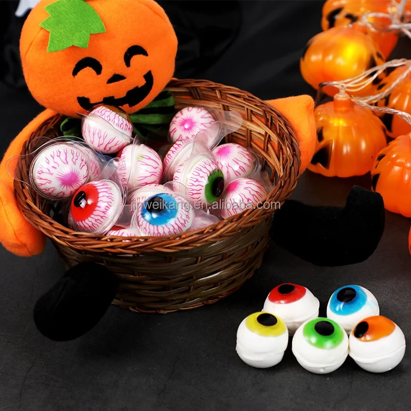 OEM Individually Wrapped Large Fruit Jam Filled Gummies Jelly Gummy Sweet Sour Glucose Halal Certified Bulk Packed Soft Candy