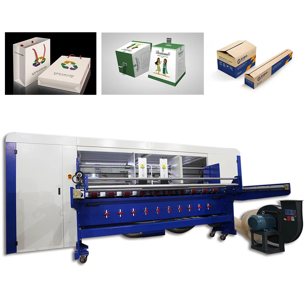 Automatic Carton Box Logo Digital Printing Machine Inkjet Corrugated Printer