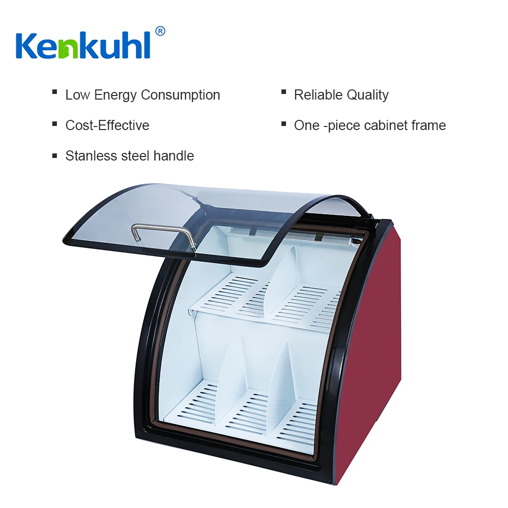 Kenkuhl single door small mini bar fridge refrigerator design cooler display
